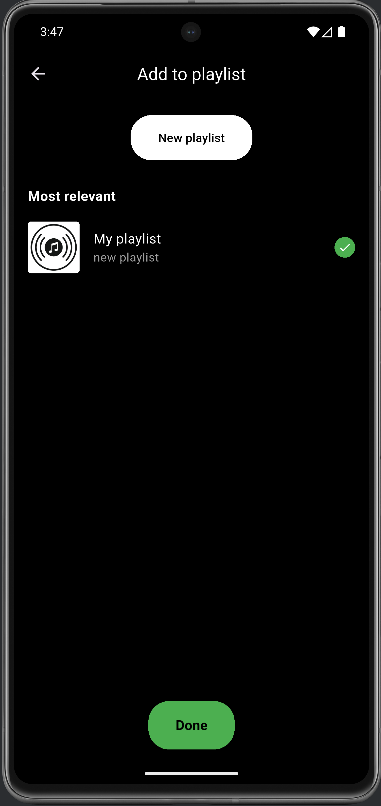 Spotofy player